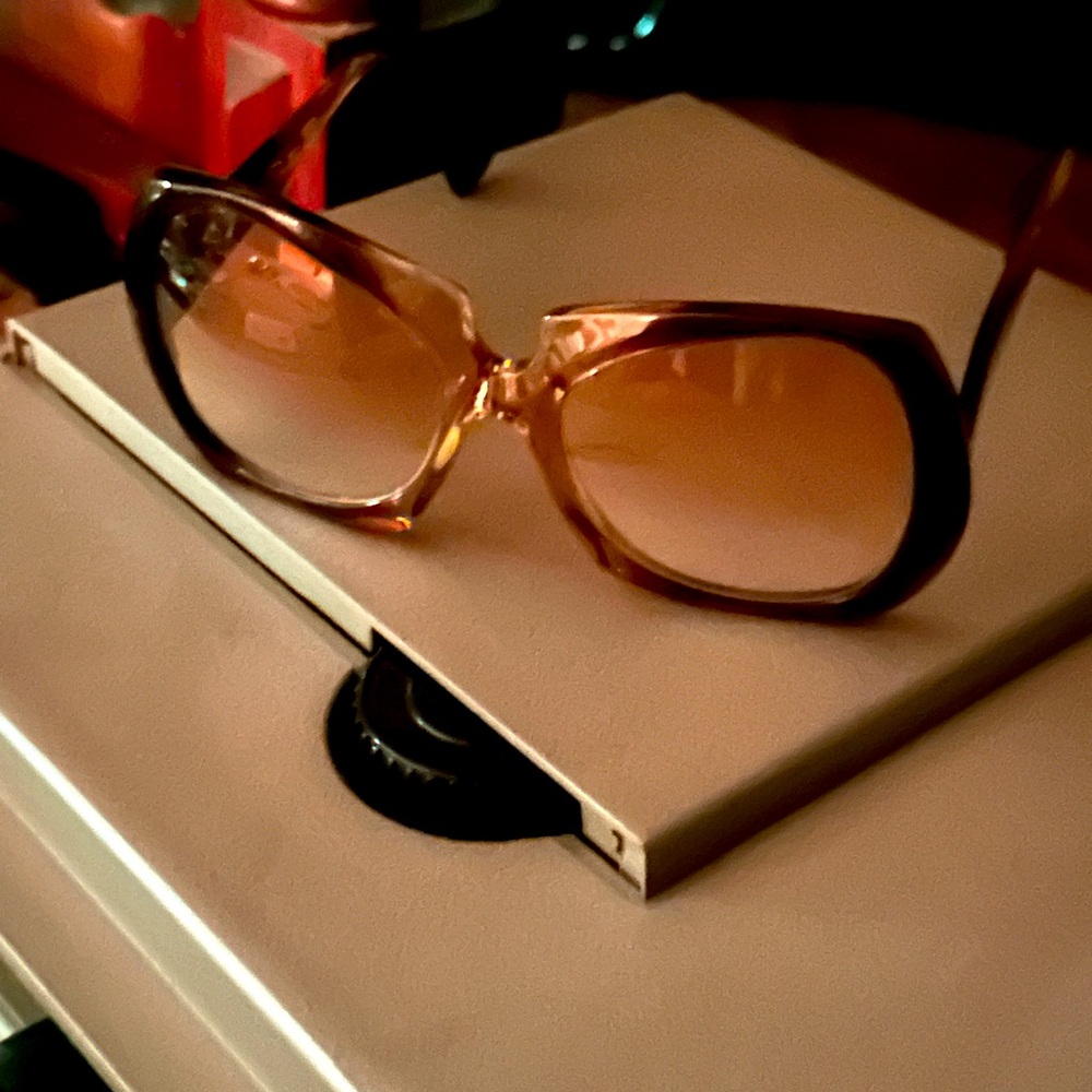 Oscar de la Renta 1970s glasses